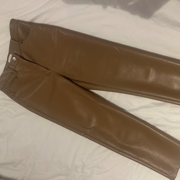 Aritiza Wilfred The Melina™ Pant High-waisted Vegan Leather pants - Picture 3 of 4
